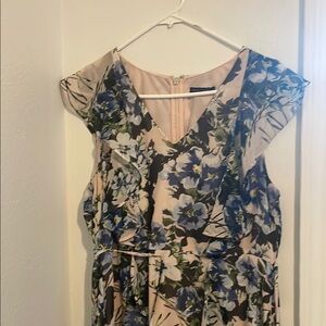 Floral V-Neck Dress